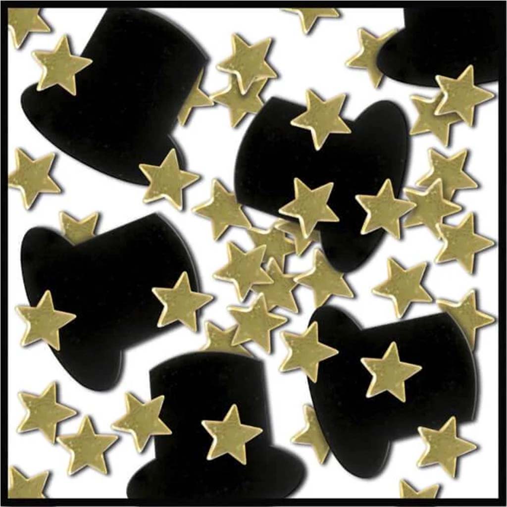 Fanci-Fetti Top Hats &amp; Mini Stars 