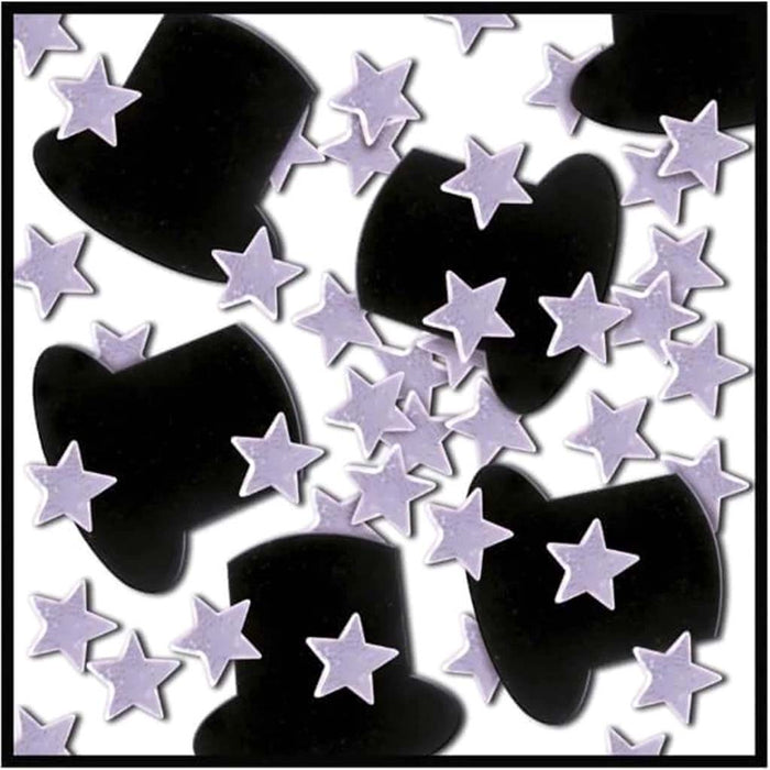 Fanci-Fetti Top Hats & Mini Stars 