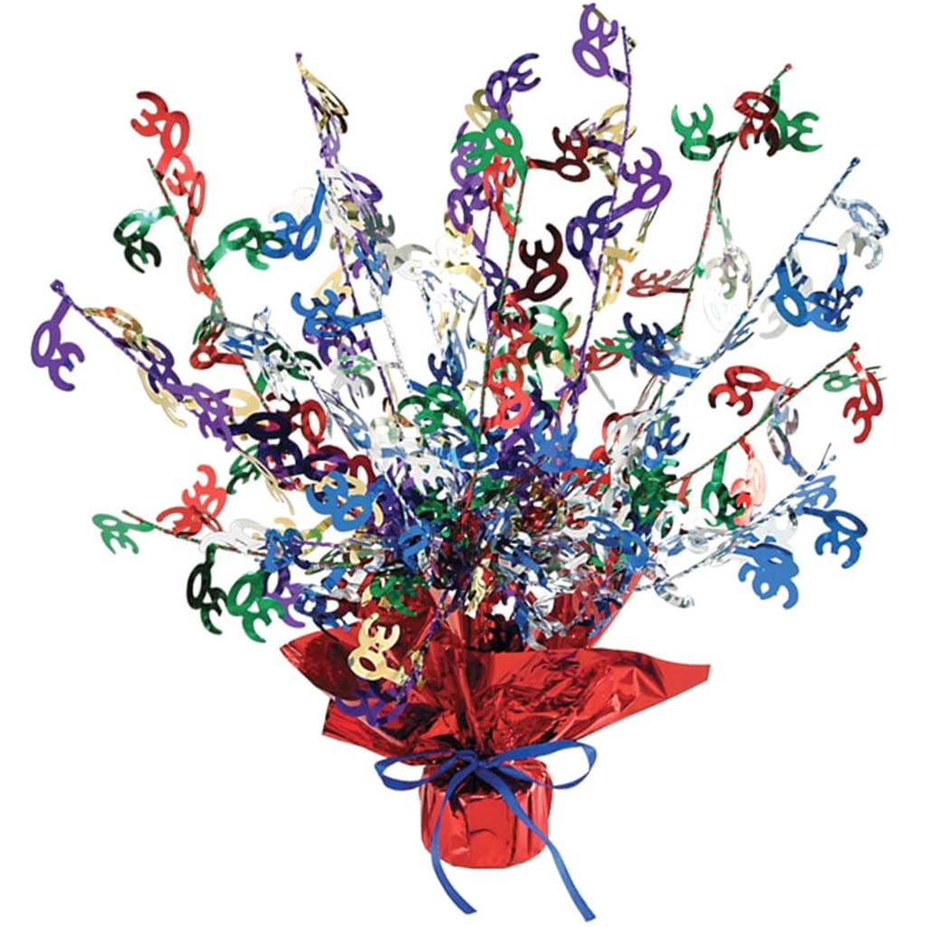 Centerpiece "30" Gleam 'N Burst 