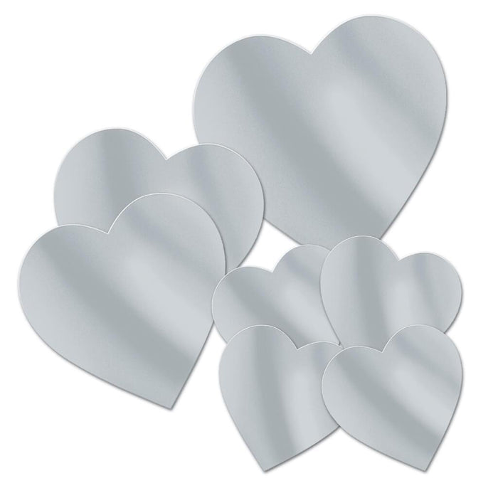 Foil Heart Cut-Outs 