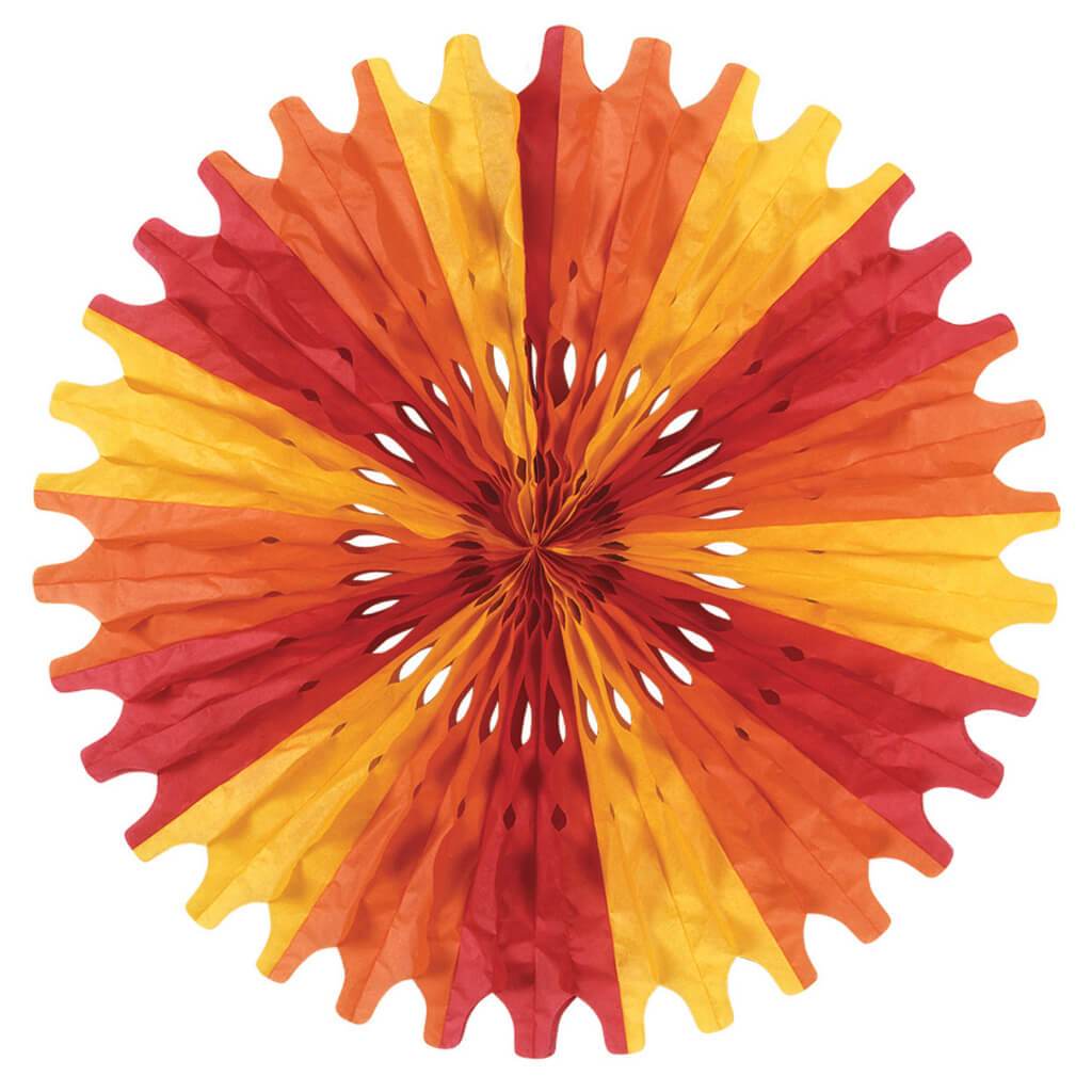 Tissue Fan 25in Multicolor 