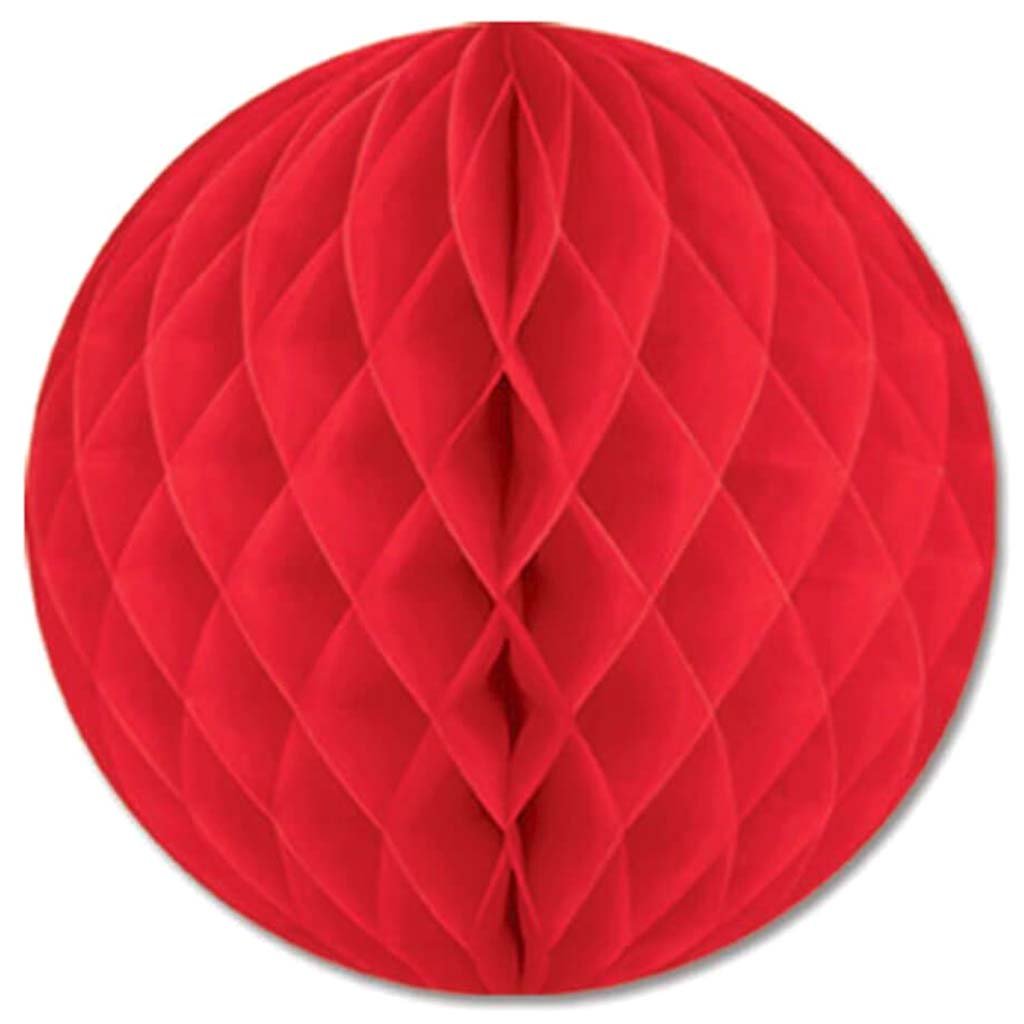 Tissue Ball 12in Red 