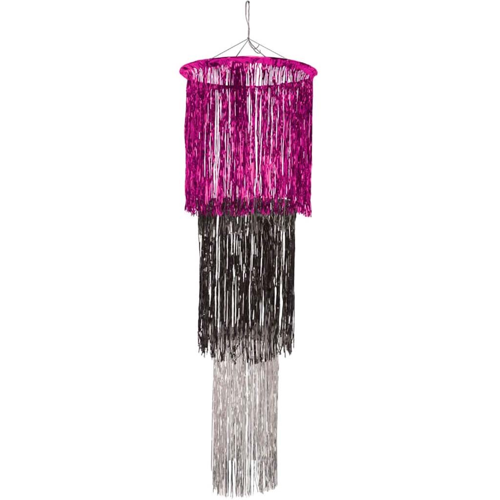 3-Tier Shimmering Chandelier 4ft 