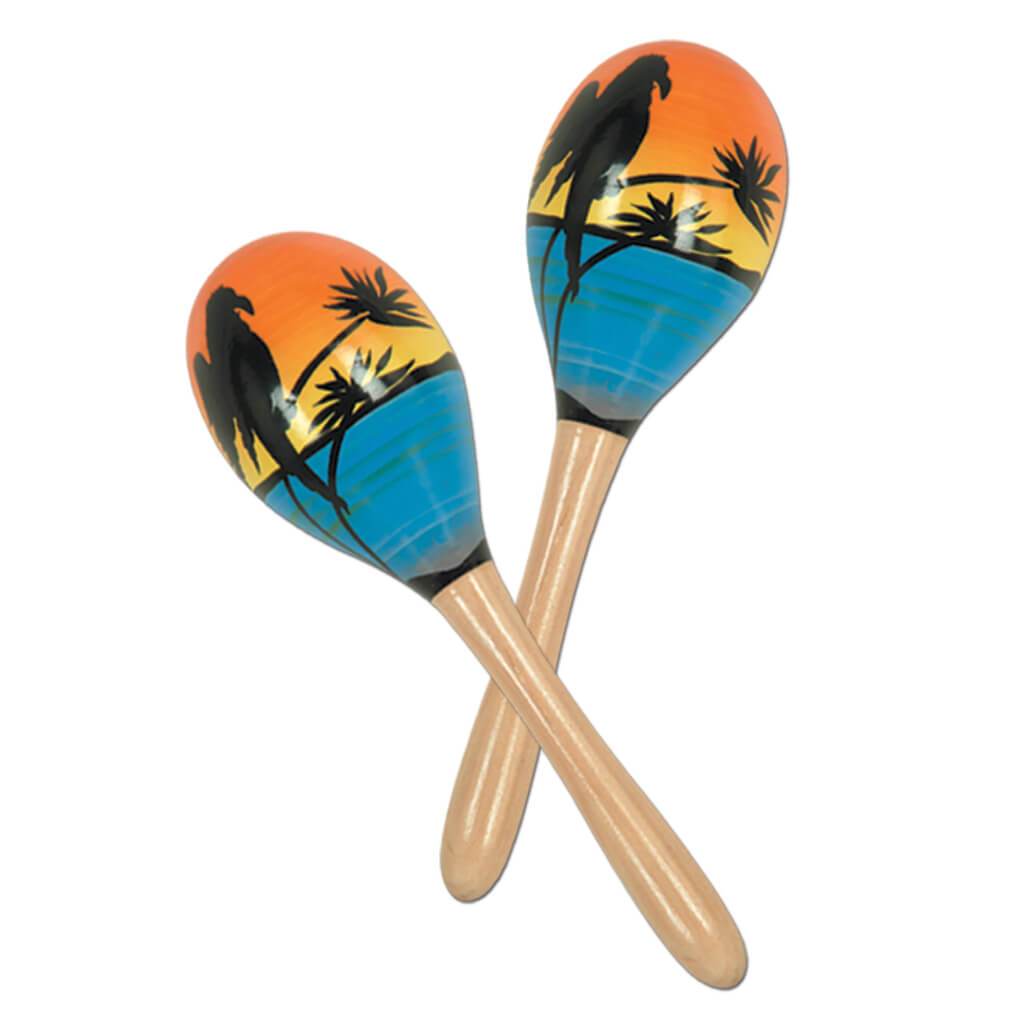 Tropical Fun Party Maracas 