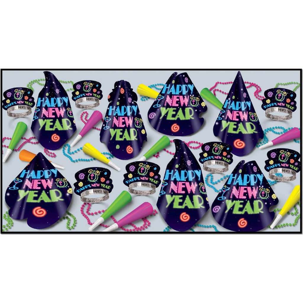 Neon Midnight 50pcs Assorted 