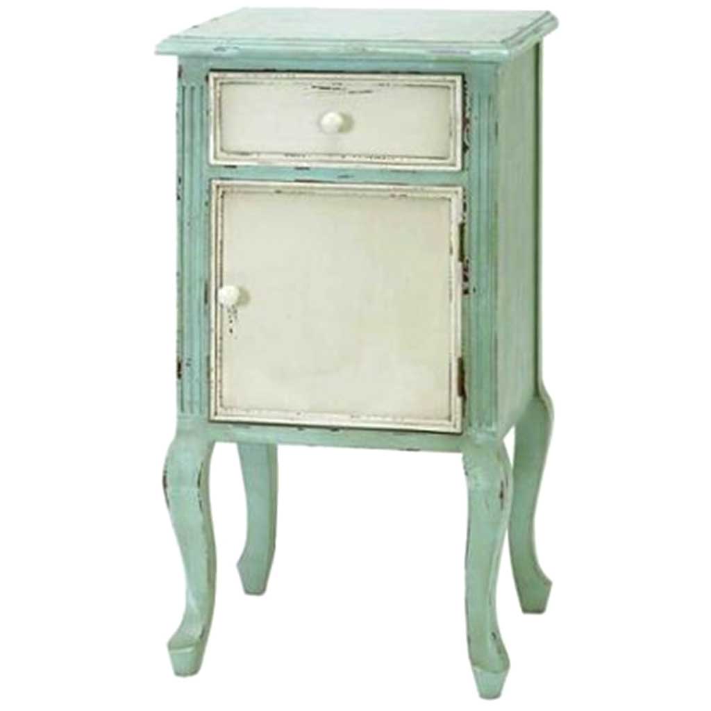 Wood End Table A French Decor