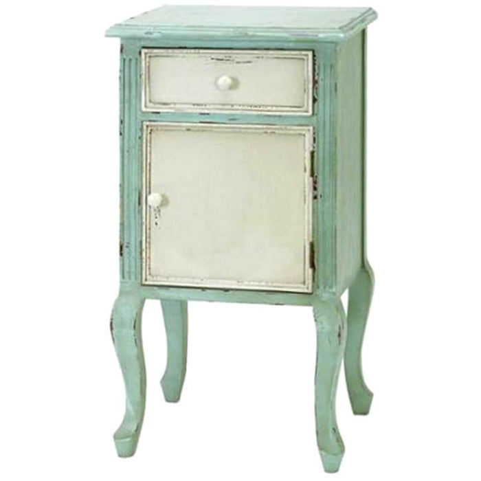 Wood End Table A French Decor