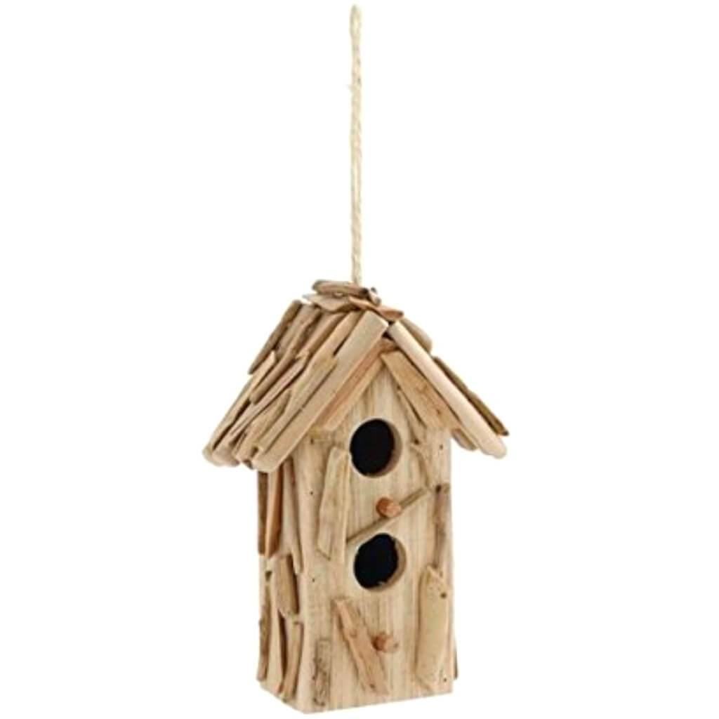 Driftwood Birdhouse 7 in by 19 in