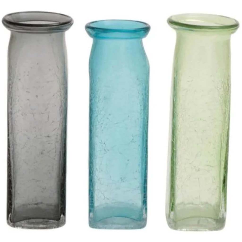 Glass Vase 3 Asst