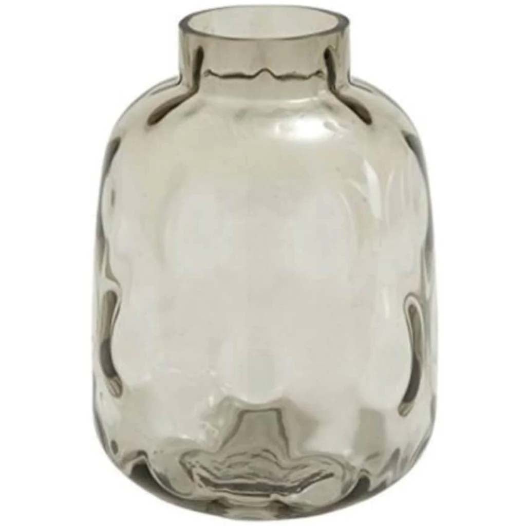 Glass Vase 8in W, 11in H