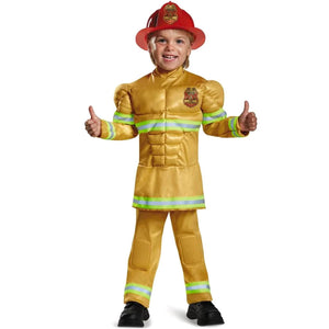 Fireman Muscle Costume