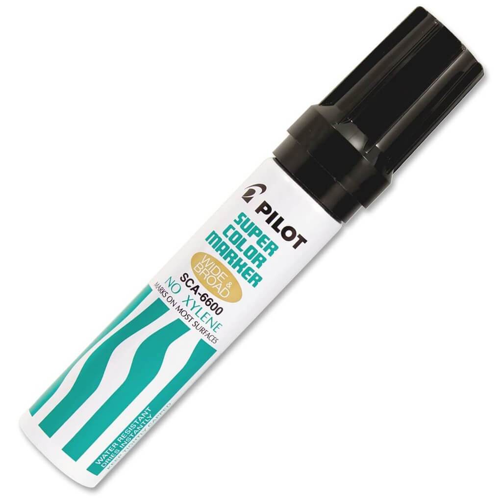 Super Color Marker Wide &amp; Broad Black