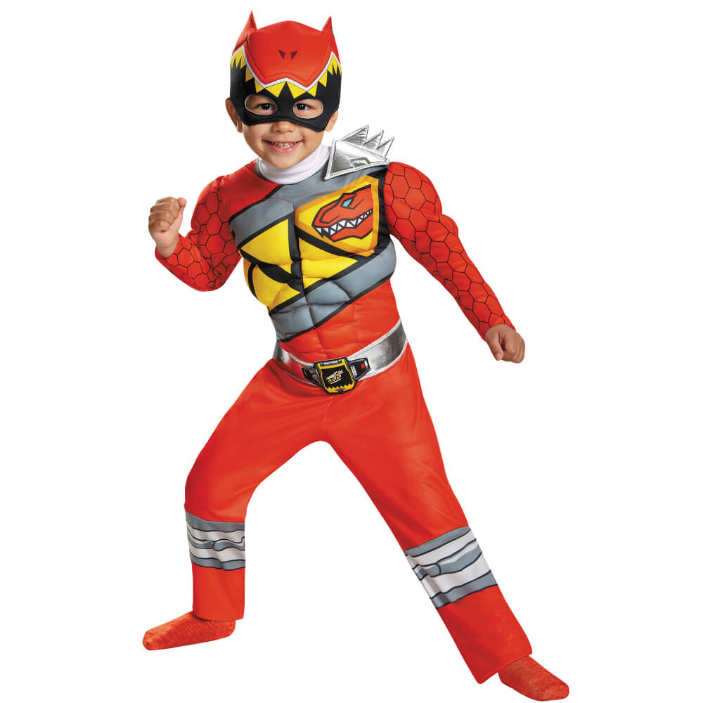 Red Ranger Dino Charge Muscle Costume