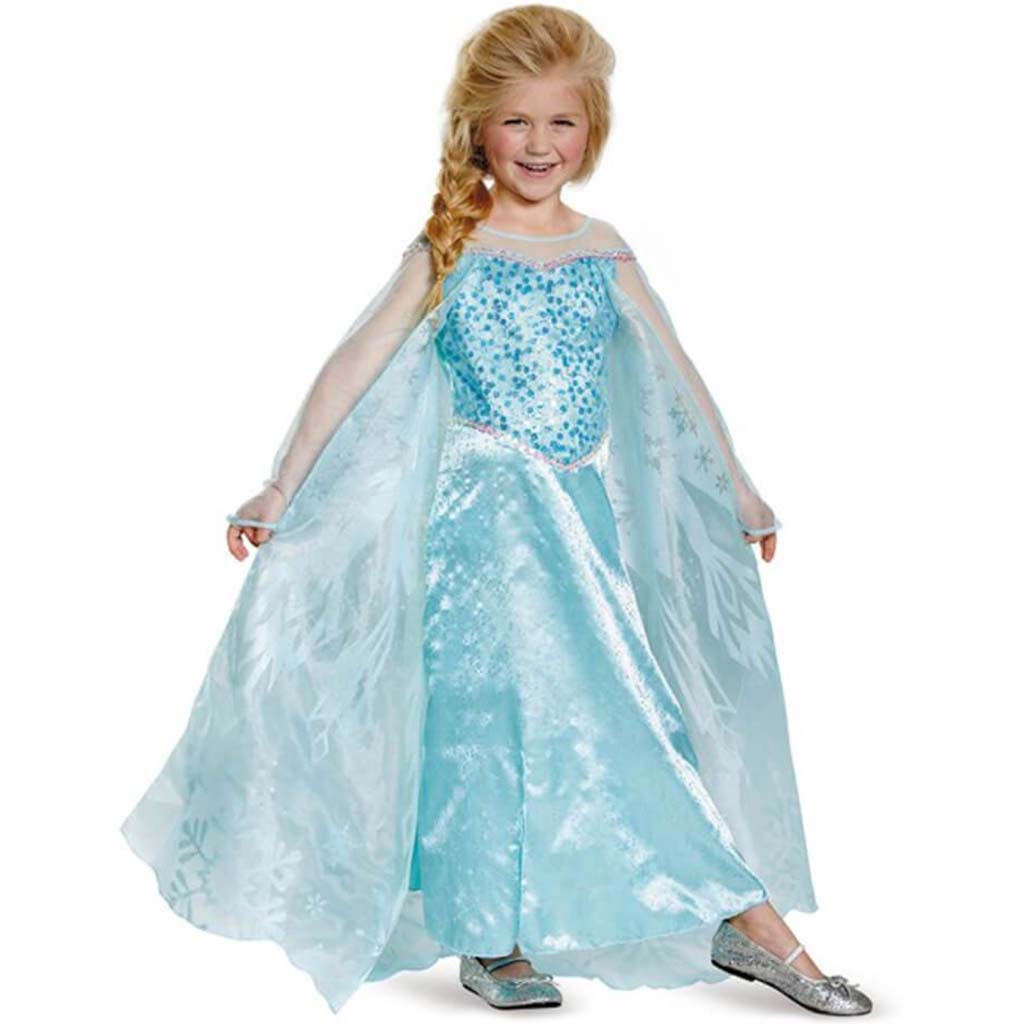 Frozen Elsa Prestige Costume (4-6) Small