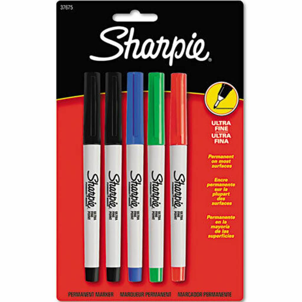 Markers 5-Color Ultra-Fine Point Set