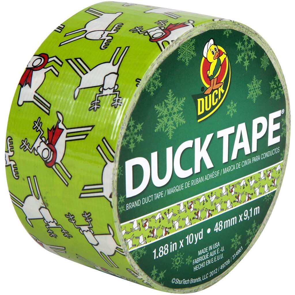 Duct Tape 1.88in x 10yd Reindeer