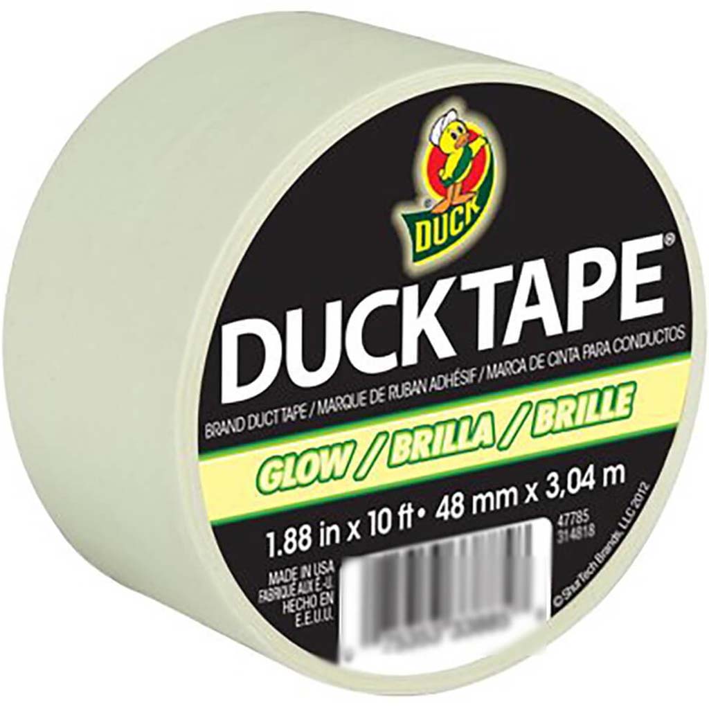 Duct Tape 1.88in x 10yd Glow in the Dark