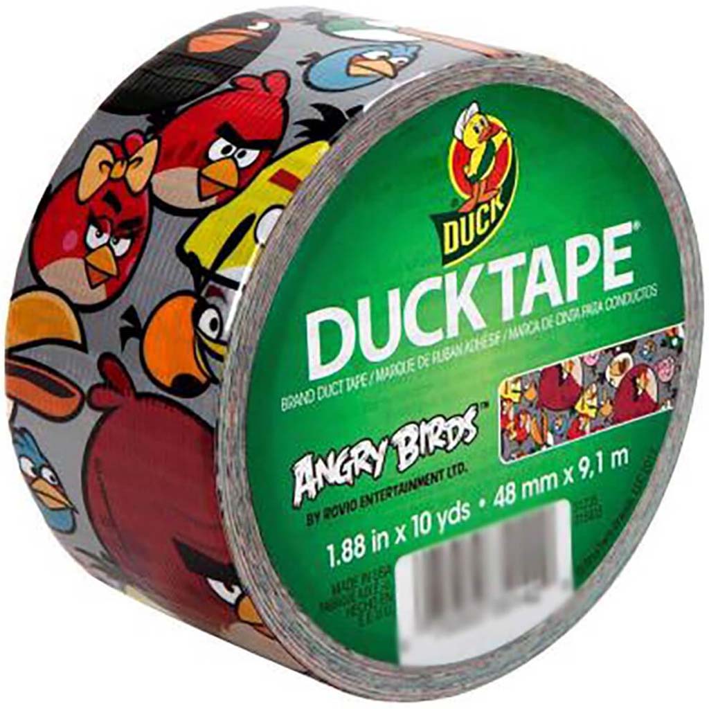 Duct Tape 1.88in x 10yd Angry Birds