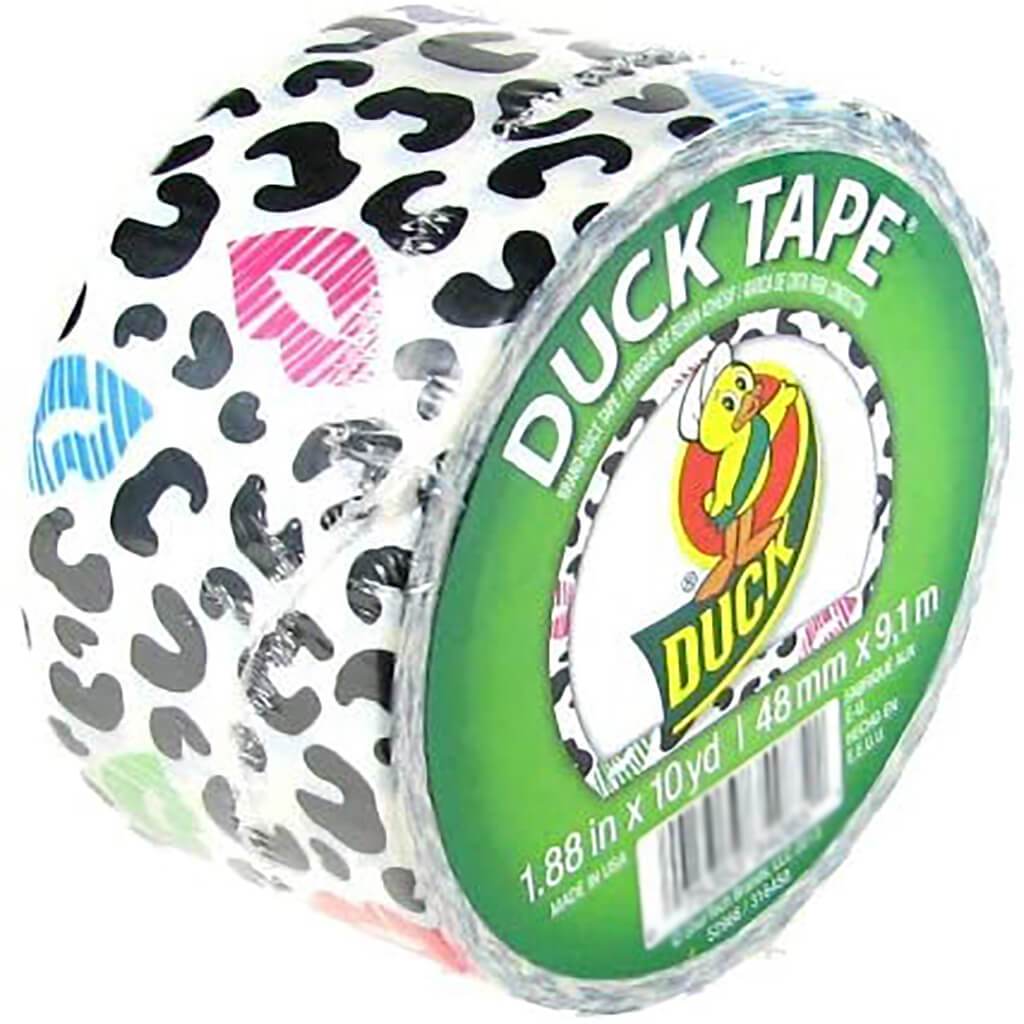 Duct Tape 1.88in x 10yd Cheetah Kiss