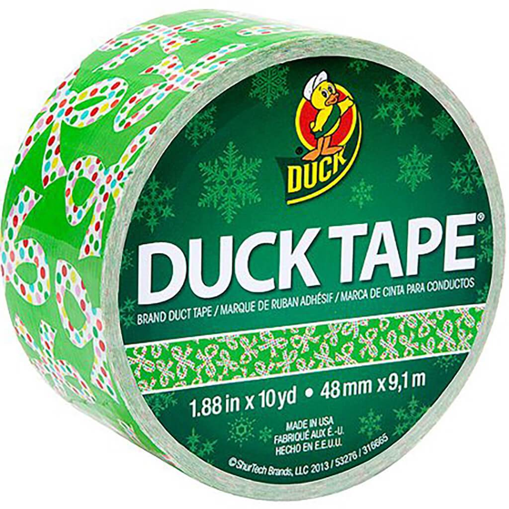 Duct Tape 1.88in x 10yd Holiday Bows