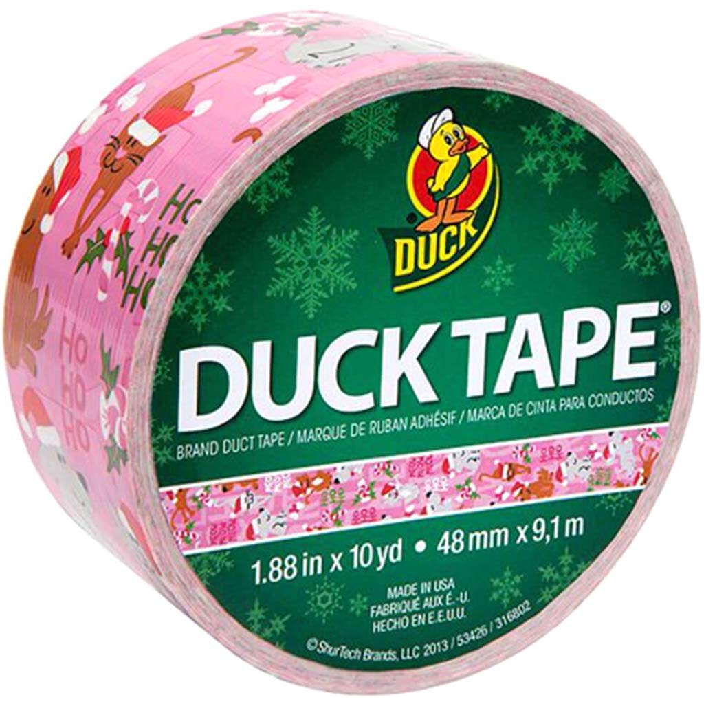 Duct Tape 1.88in x 10yd Christmas Critters