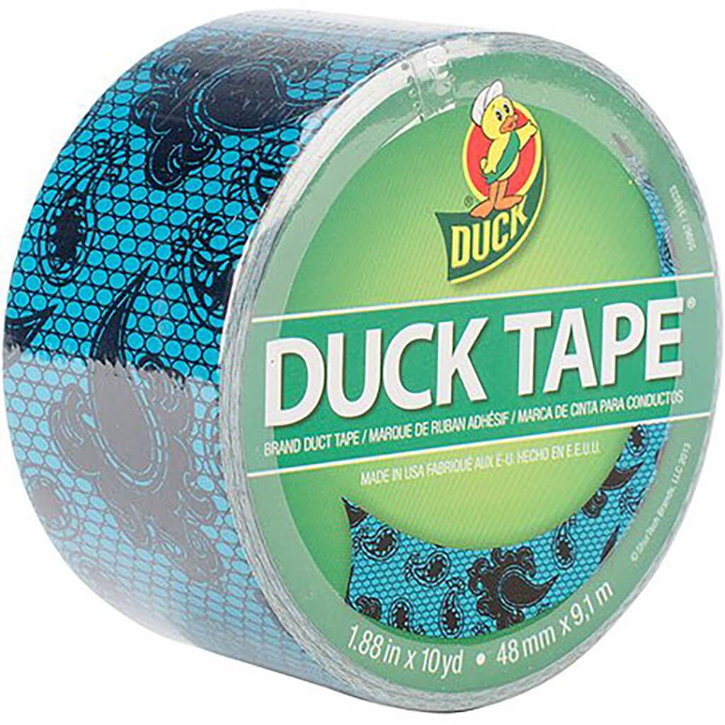 Duck Tape 1.88in x 10yd Blue Lace