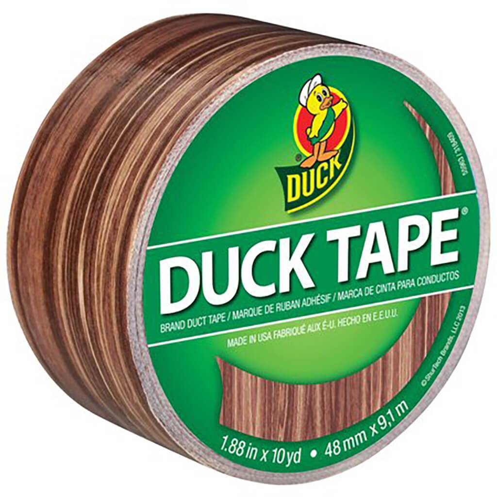 Duck Tape 1.88in x 10yd Woodgrain