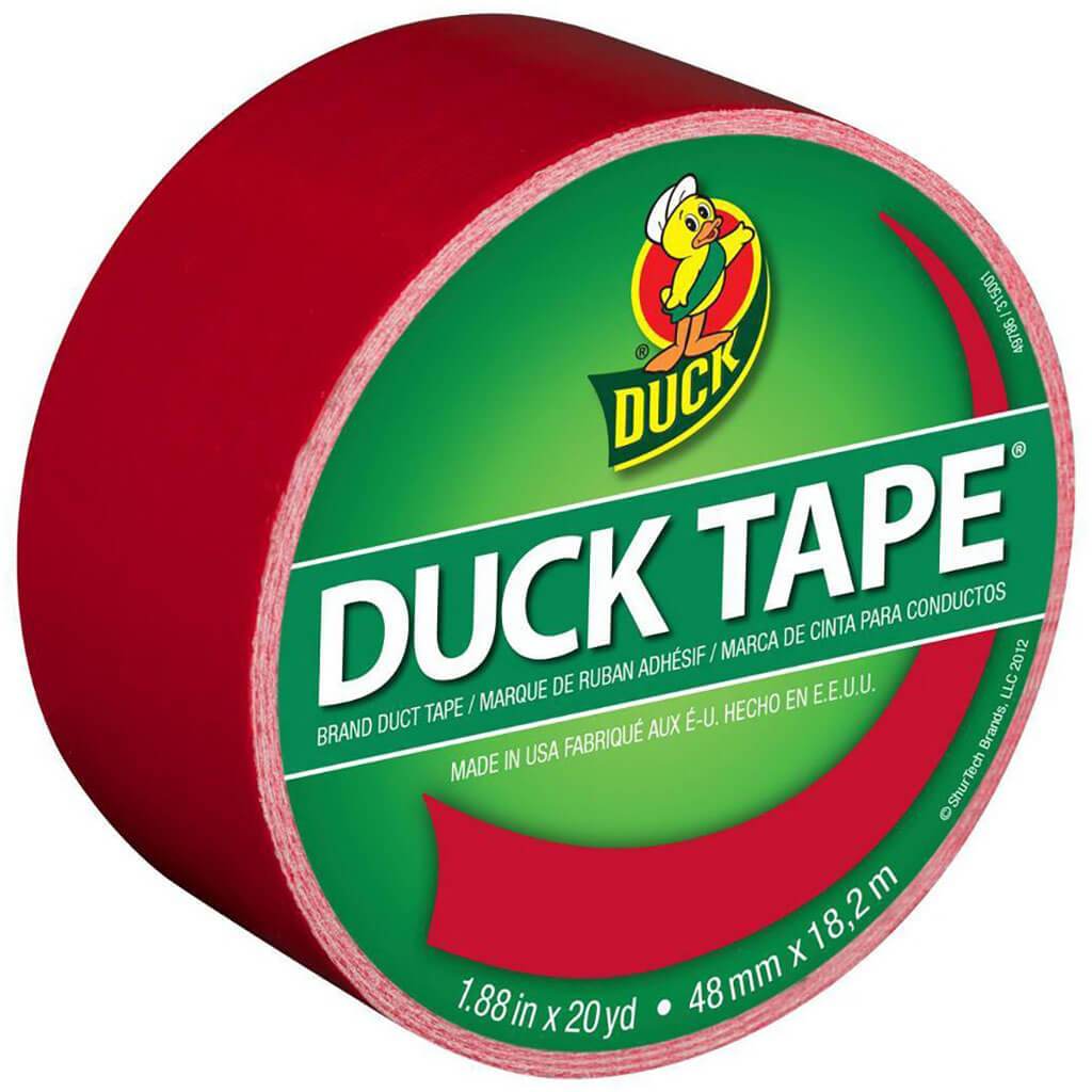 Duck Tape 1.88in x 20yd Cherry Red