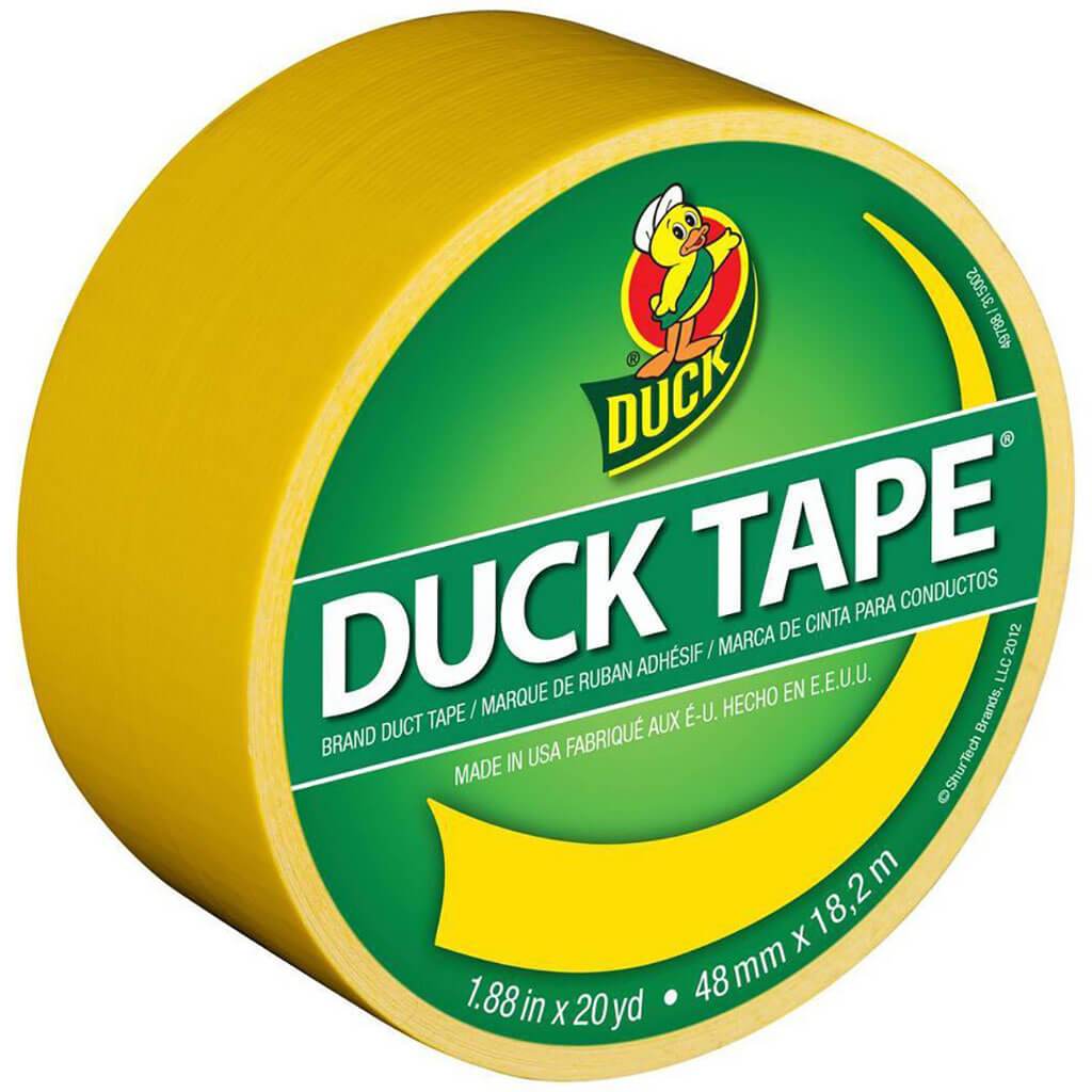 Duck Tape 1.88in x 20yd Yellow Sunburst