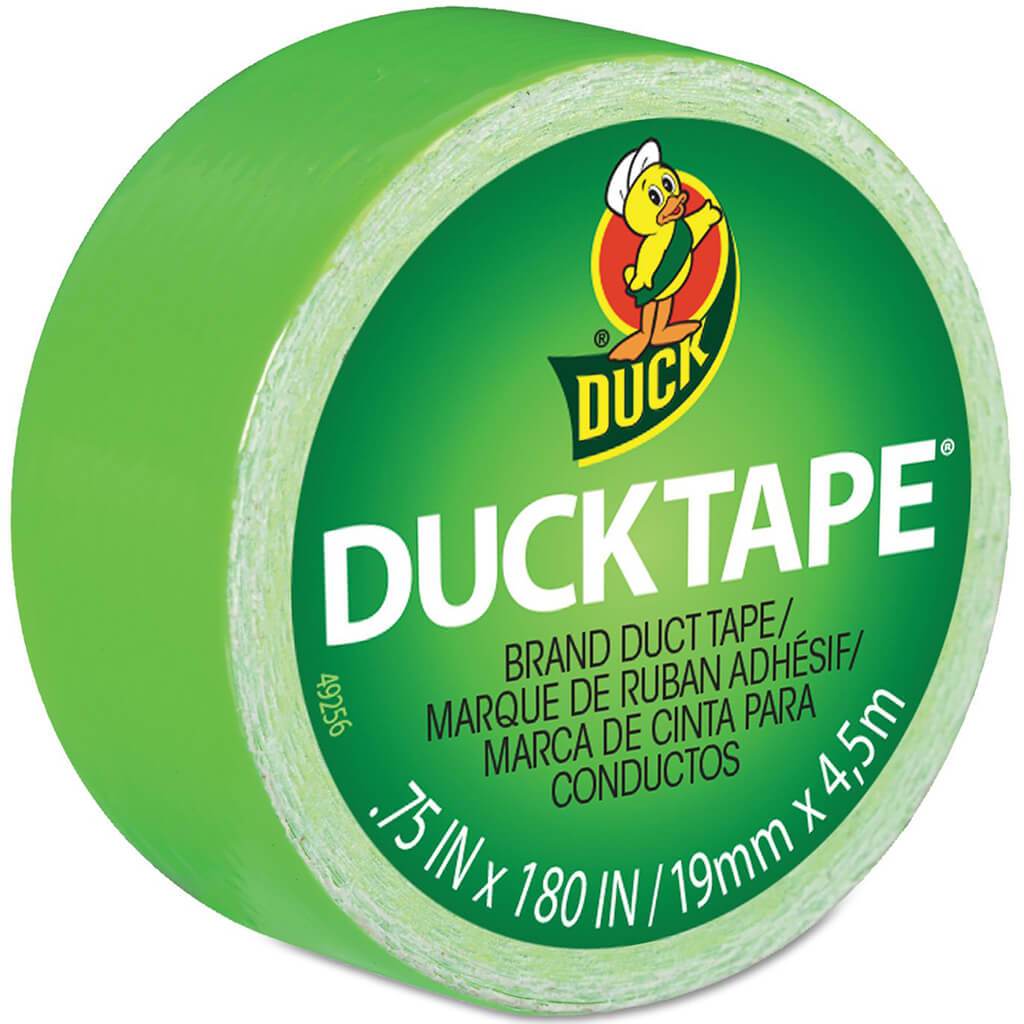 Mini Duct Tape 0.75in x 15ft Green