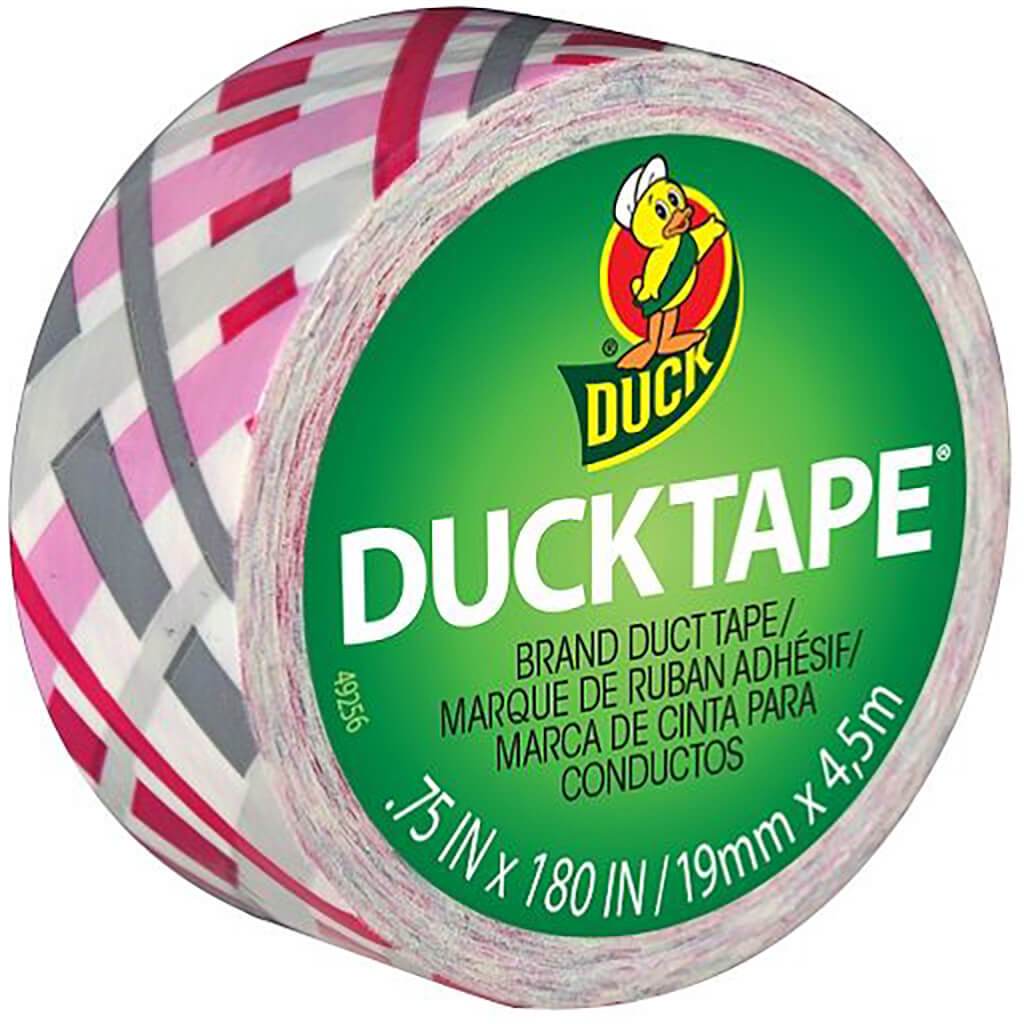 Duct Tape 0.75in x 15ft Preppy Plaid