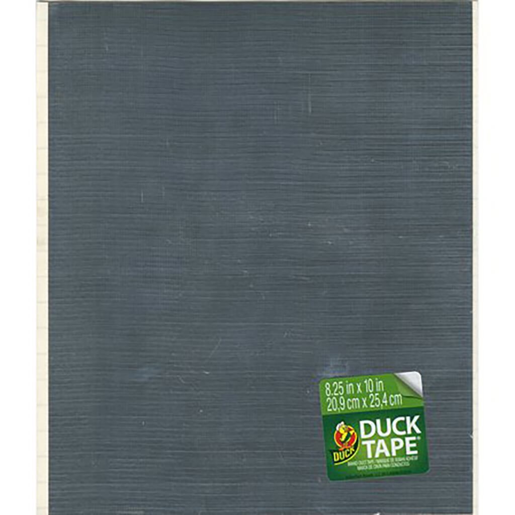 Duck Tape Sheet 8.25in x 10in Chrome