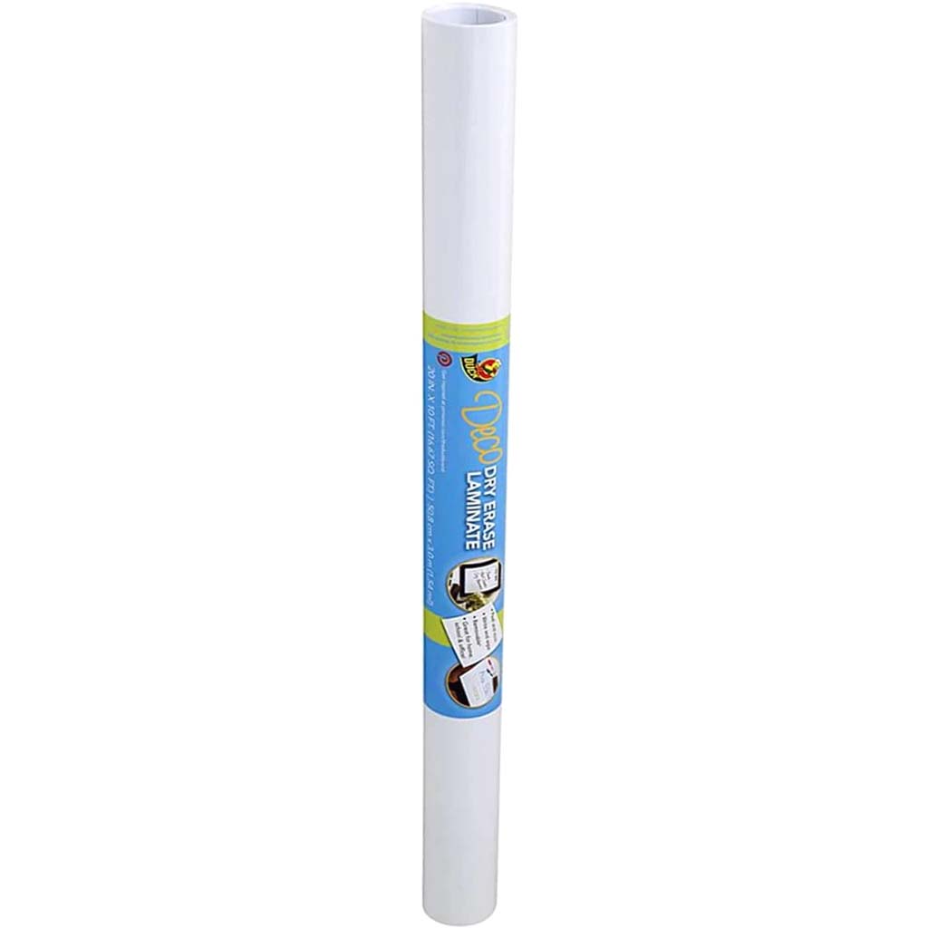 Deco Adhesive Laminate Rolls Dry Erase 20in x 10ft