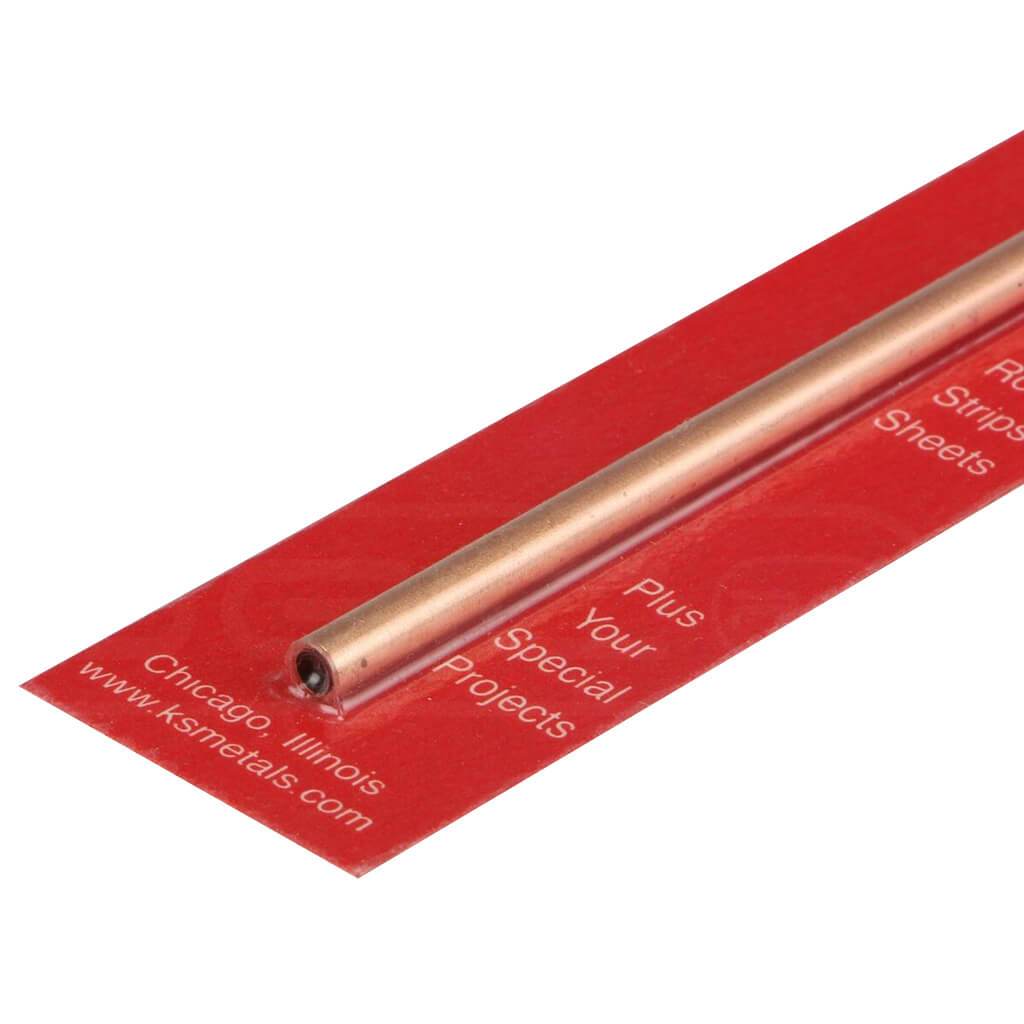 Copper Metal Tube 5/32in x 12in