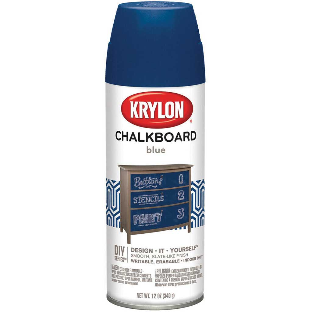 Chalkboard Aerosol Spray 12oz Blue