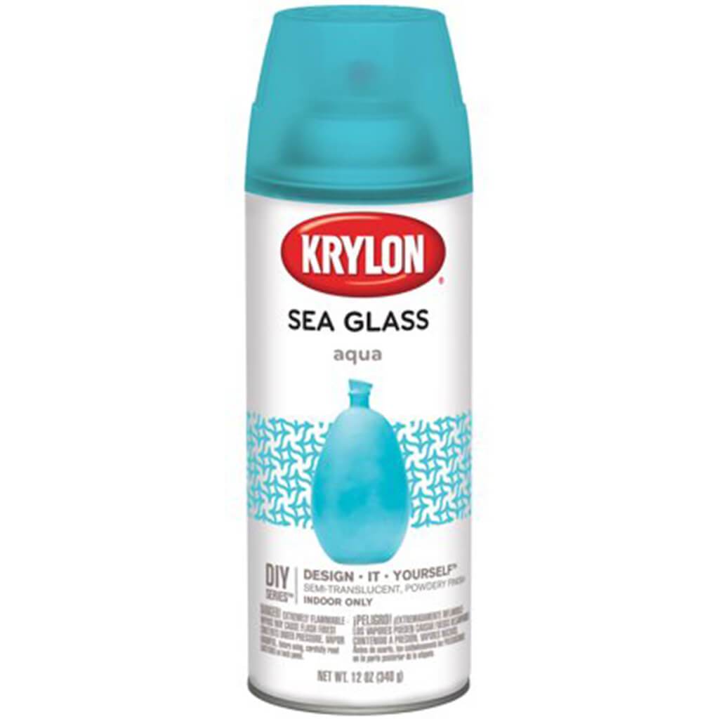 Spray Paint Sea Glass Finish 12oz