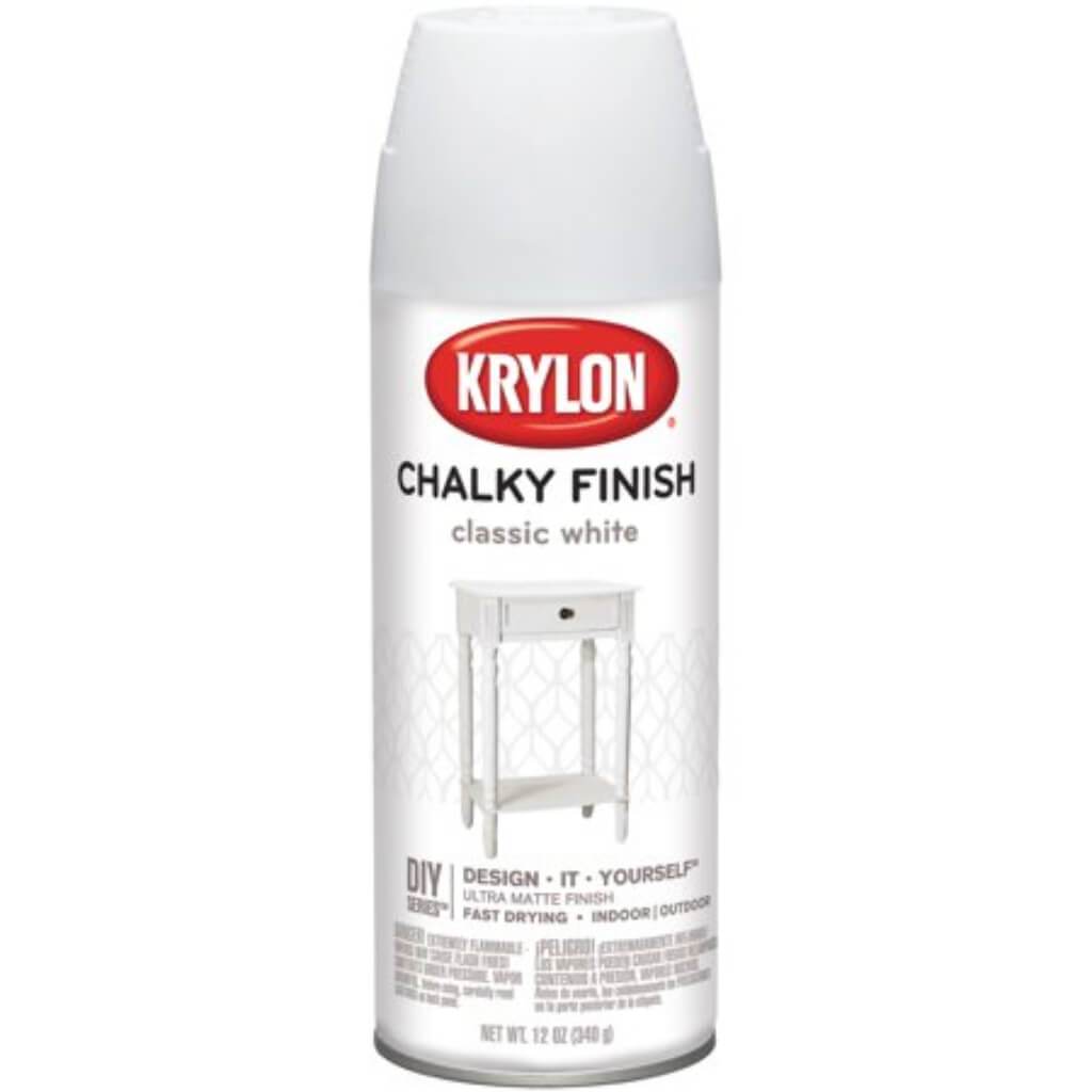 Chalky Finish Aerosol Spray Paint 12oz