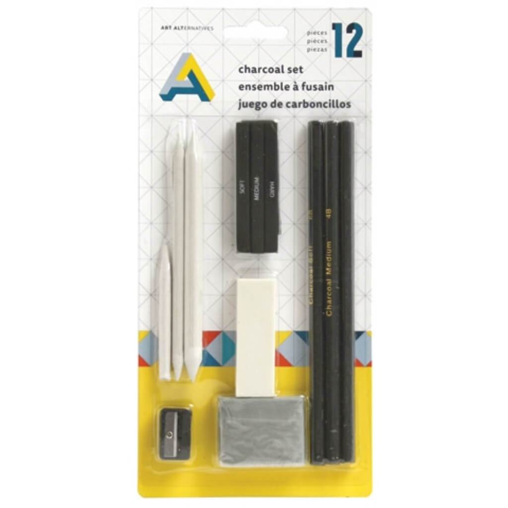 Charcoal Pencil Drawing Kit For Drawing, Sketching, Shading, Beginners And  Artists - Temu United Arab Emirates