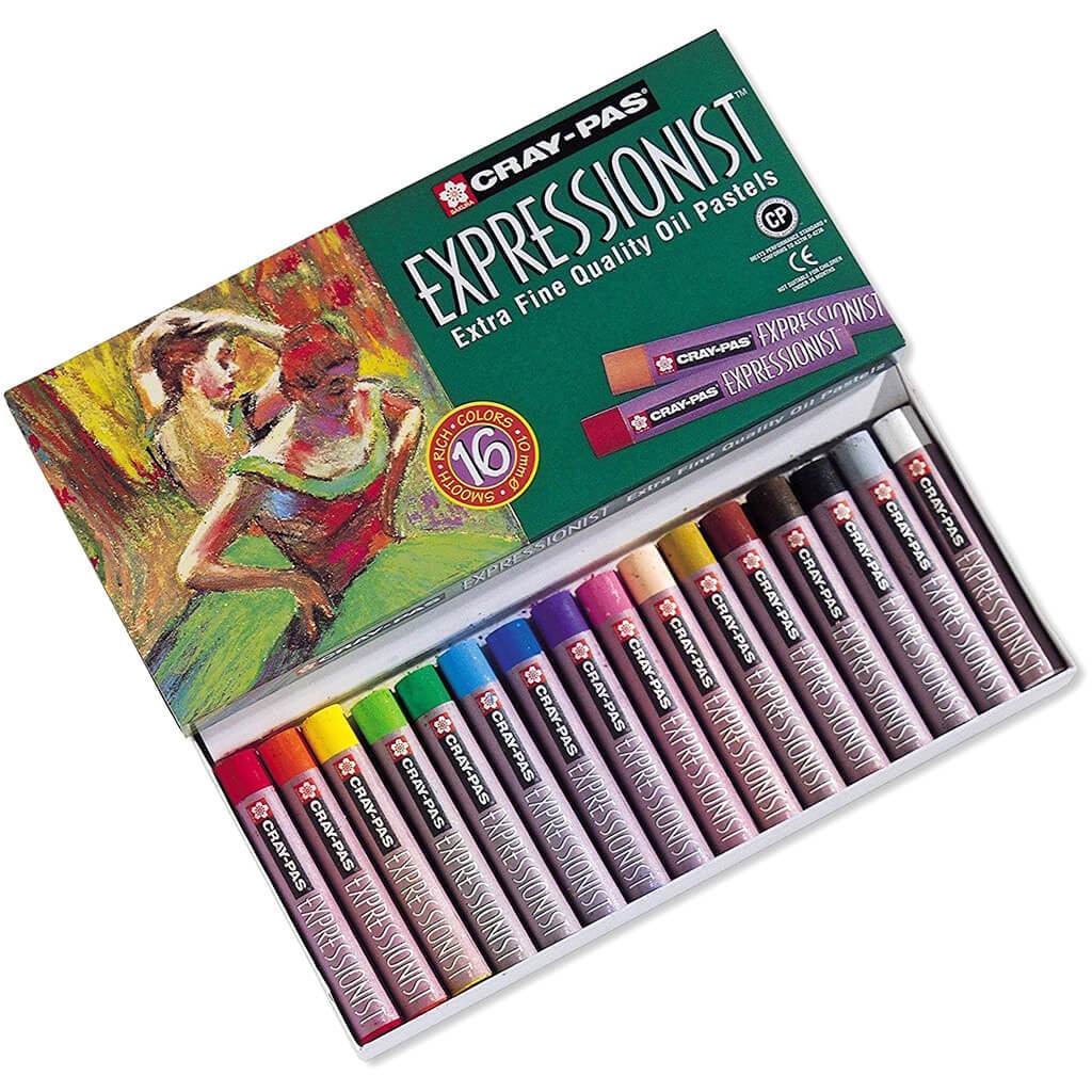 Cray Pas Expressionist Oil Pastels 16 Color Set