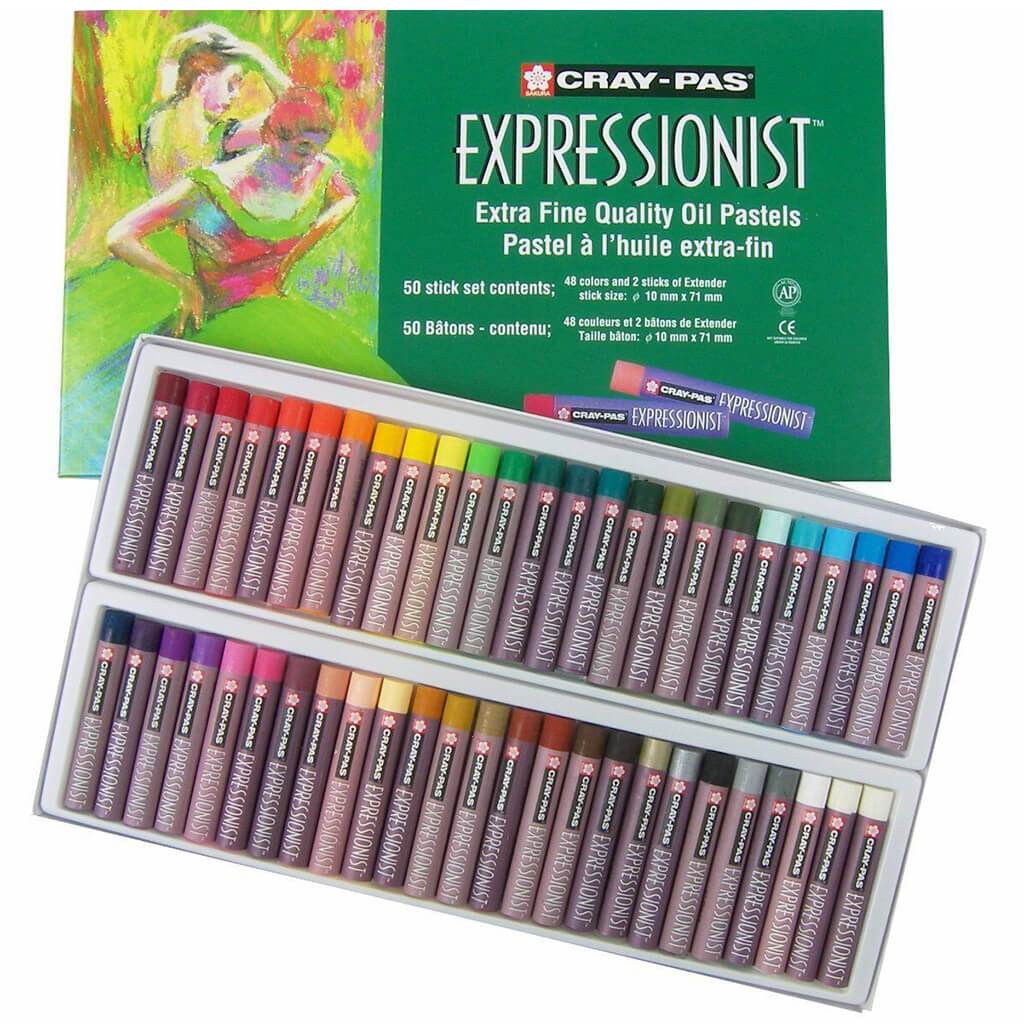 Cray Pas Expressionist Oil Pastels 50 Color Set