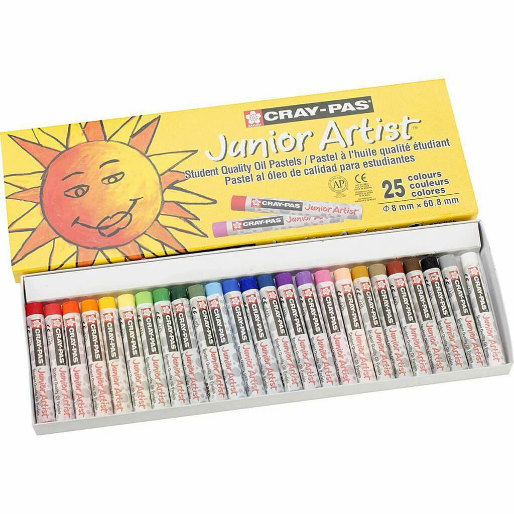 Cray Pas Junior Artist Oil Pastels 25 Color Set