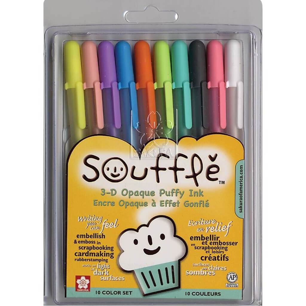 Souffle Pen Set 10 Color Set