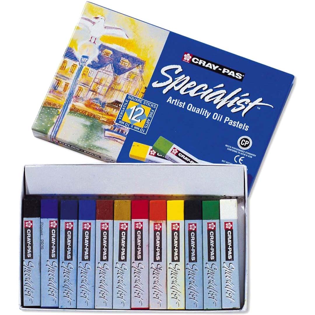 Cray Pas Specialist Oil Pastel Sets 12 Color Set