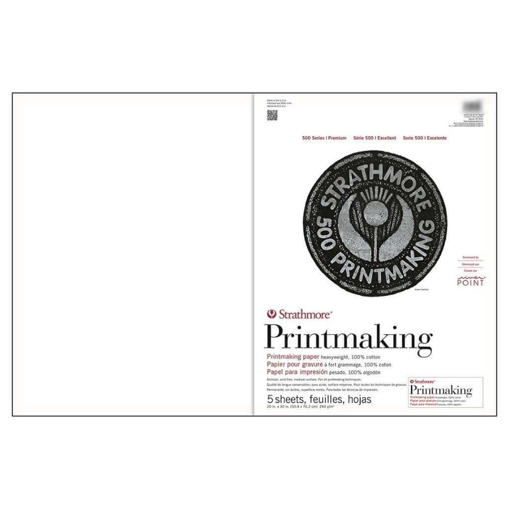 Strathmore Riverpoint Printmaking Sheet 22in X 30in