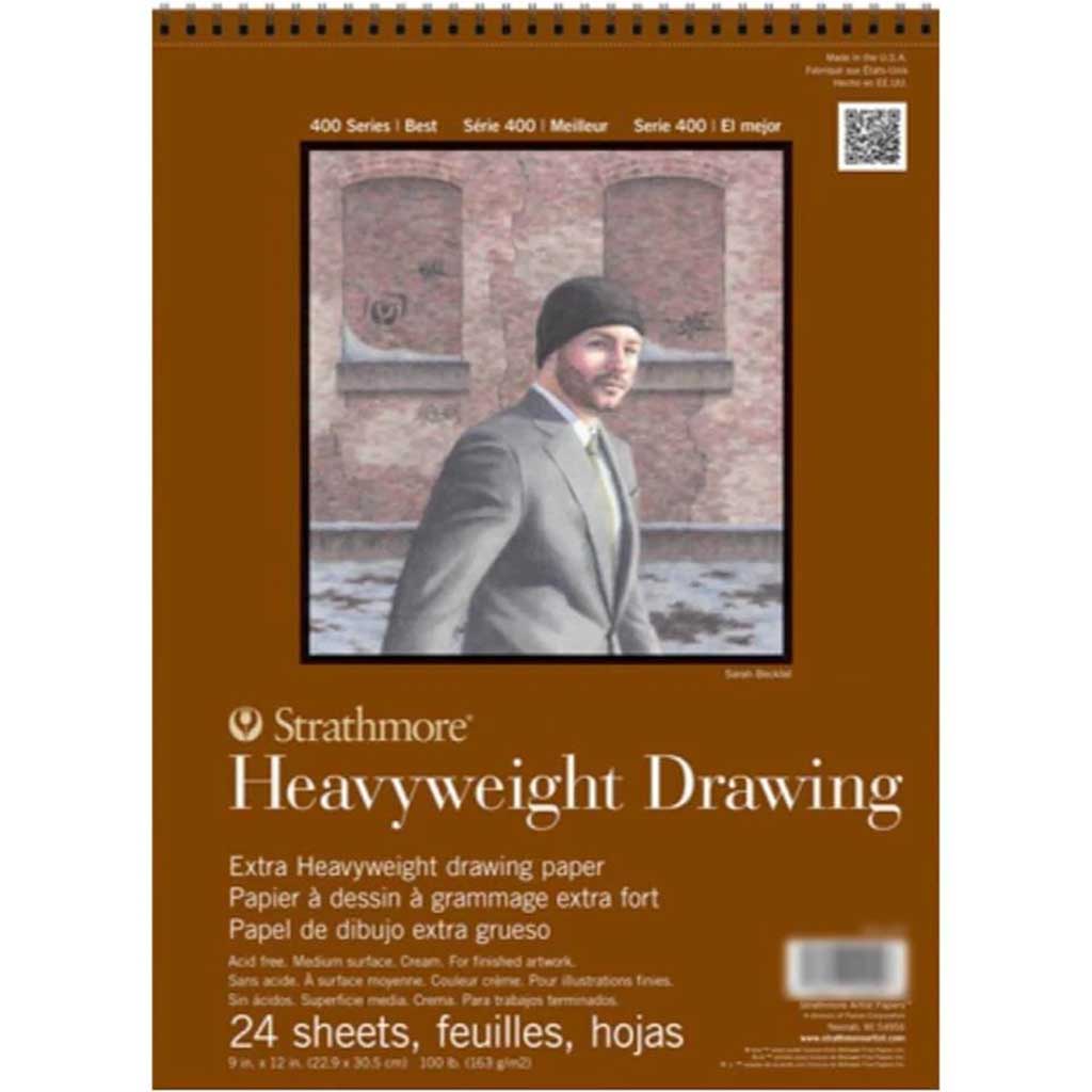 Strathmore 400 Series Heavyweight Drawing Pad 9in x 12in