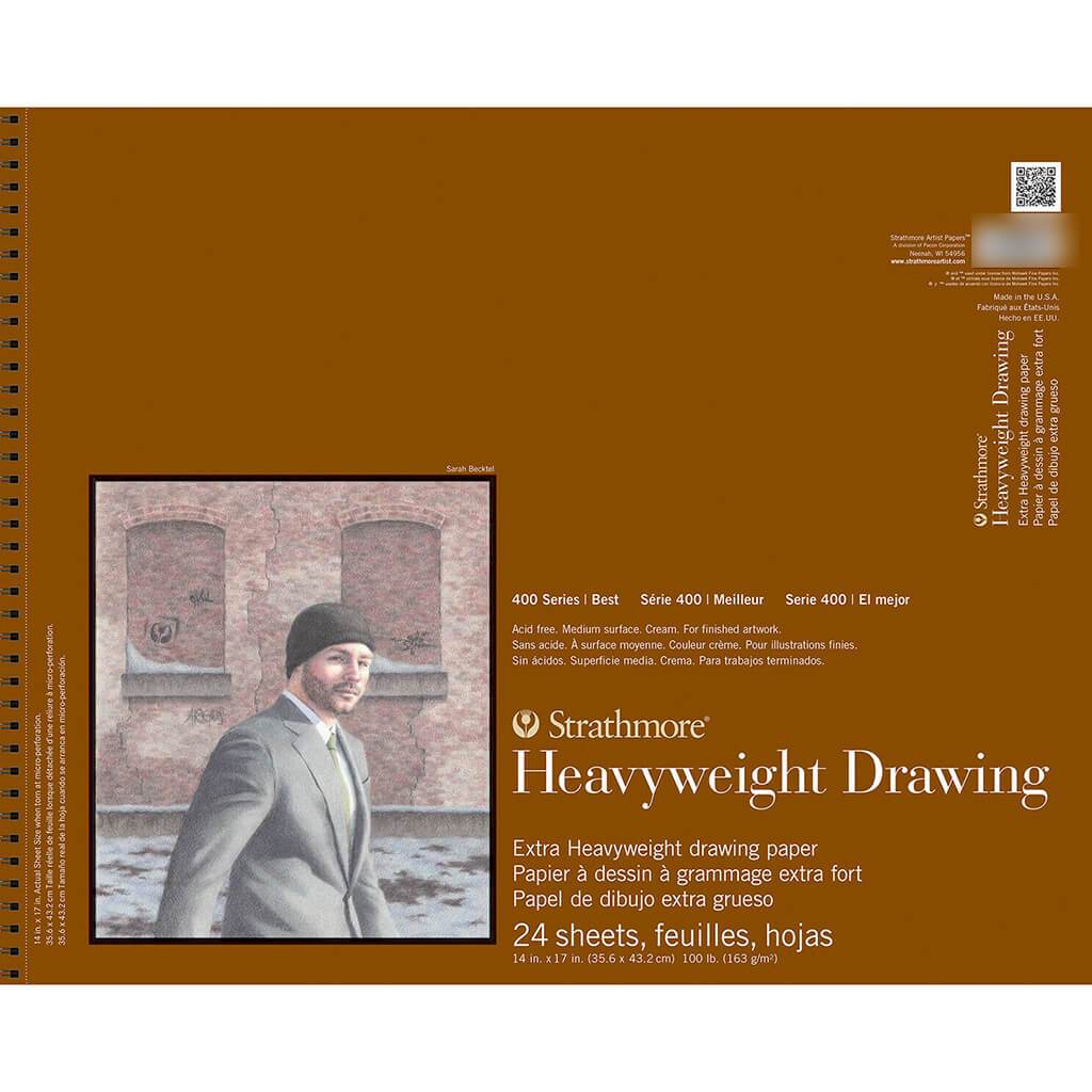 Strathmore 400 Series Heavyweight Drawing Pad 14in x 17in