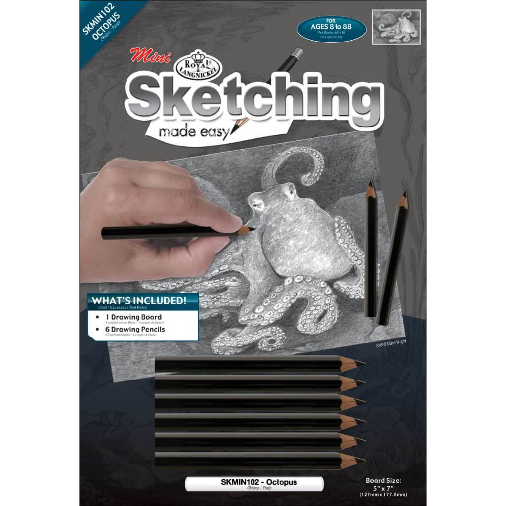 MINI SKETCHING MADE EASY OCTUPUS 