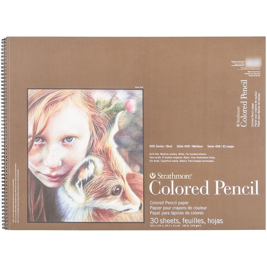 400 Series Colored Pencil Pad 18in x 24in