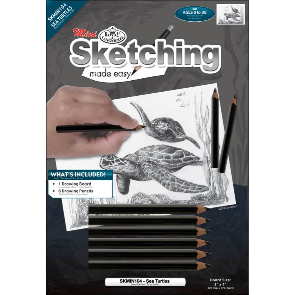 MINI SKETCHING MADE EASY SEA TURTLE 