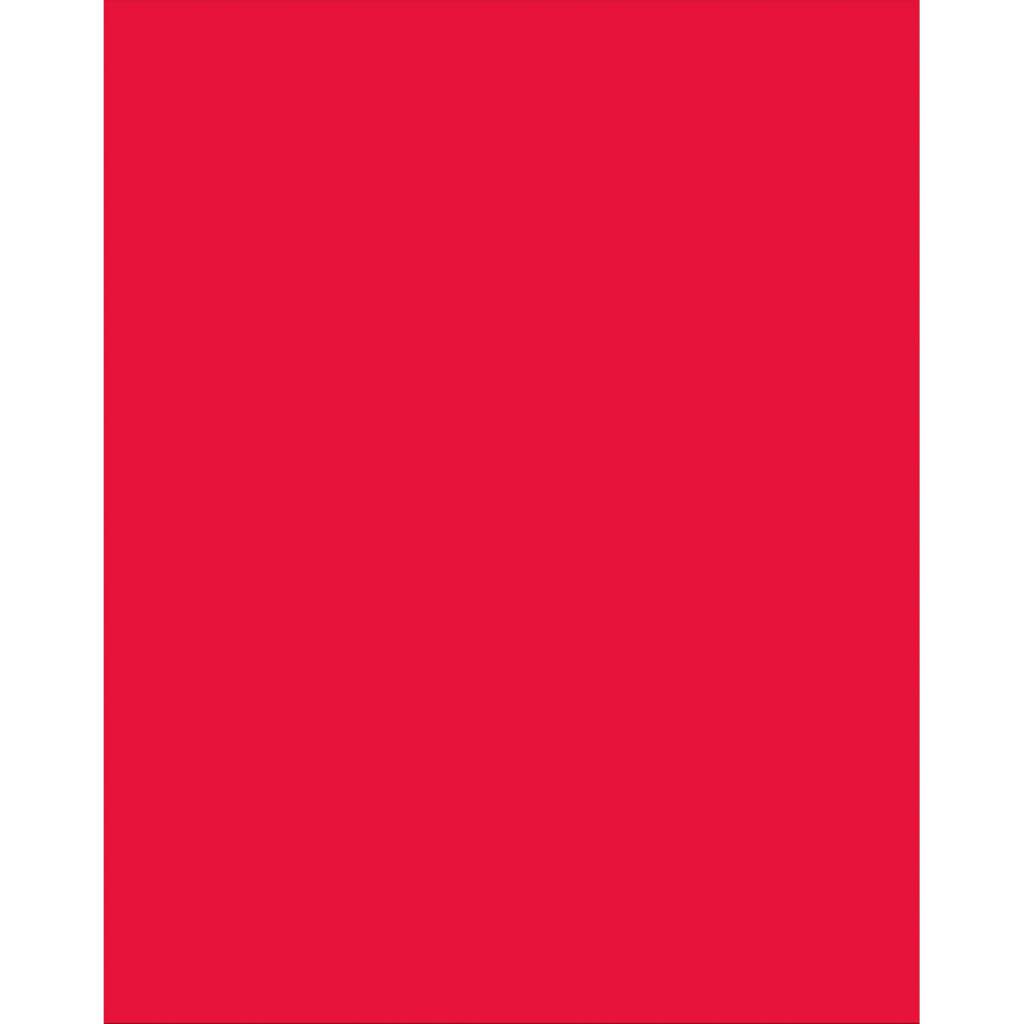 Plastic Poster Board 22in x 28in Red